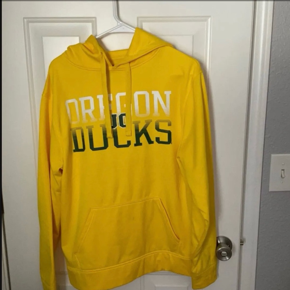 Yellow Oregon Ducks Hoodie